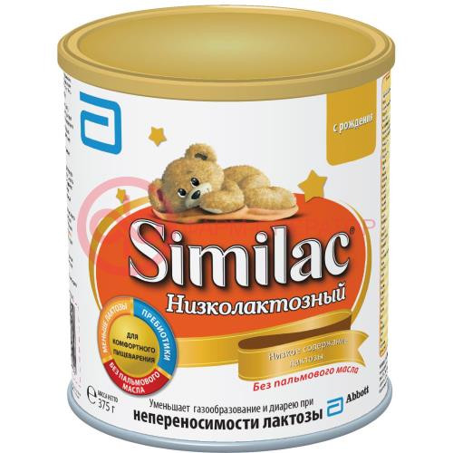 Симилак низколактозный смесь д/детей 375г. Симилак низколактозный смесь д/детей 375г.