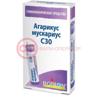 Агарикус мускариус с30 гранулы гомеопатические 4г монокомп препар растит происх