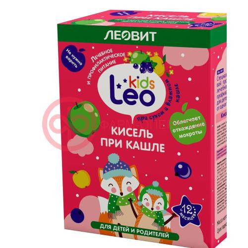 Леовит леокидс кисель 12г №5 при кашле 12мес + Леовит леокидс кисель 12г №5 при кашле 12мес +