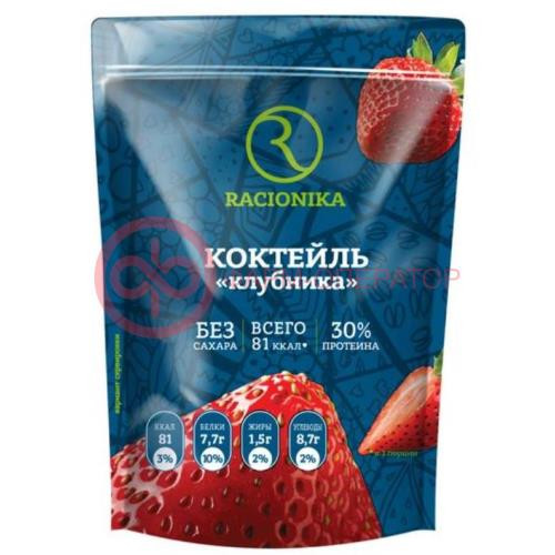 Рационика диет коктейль 275г клубника
