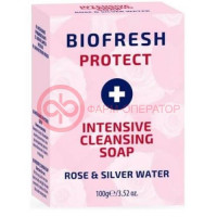 Биофреш протект мыло туалетное 100г интенс. очищающее
