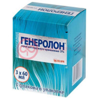 Генеролон спрей для наружного применения 5% 60мл №3 /в комплекте с мерными насосами - 2 шт. и насадками для распыления - 2 шт./