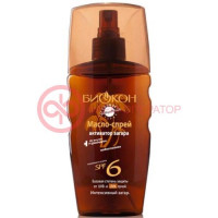 Биокон масло-спрей 160мл активатор загара spf6