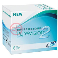 ПЮР ВИЖН 2 HD ЛИНЗЫ КОНТАКТНЫЕ №6 -1.25 DIA14 ВС 8.6  [PURE VISION]