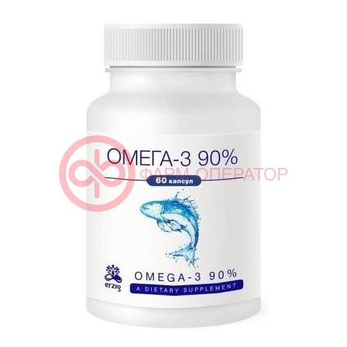 Омега-3 90% капсулы 1400мг №60