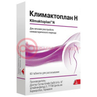 Климактоплан н таблетки для рассасывания гомеопатические №60