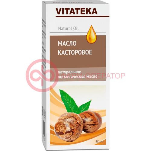 Витатека масло косметическое 30мл касторовое Витатека масло косметическое 30мл касторовое