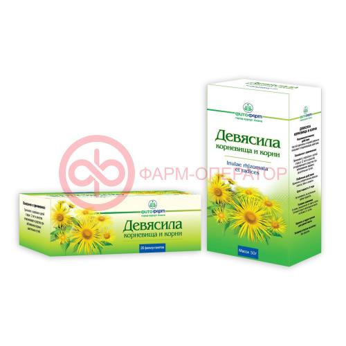 Девясила корневища и корни измельченные 50г