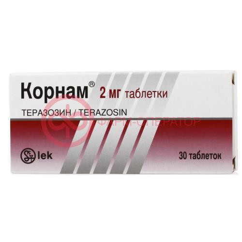 Корнам таблетки 2мг №30 Корнам таблетки 2мг №30