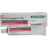 Метронидазол зд гель для наружного применения 1% 30г