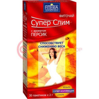 Супер слим фиточай 2г №30 персик