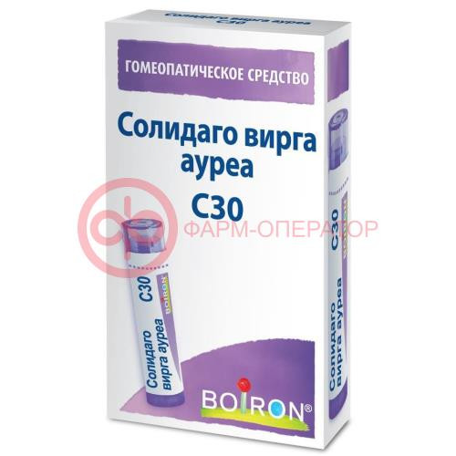 Солидаго вирга ауреа с30 гранулы гомеопатические 4г монокомп препар растит происх Солидаго вирга ауреа с30 гранулы гомеопатические 4г монокомп препар растит происх