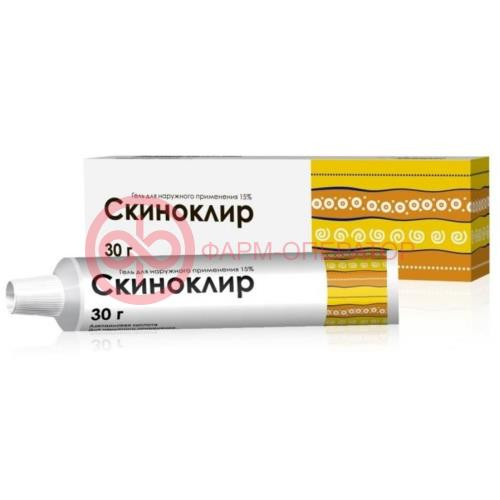 Скиноклир гель для наружного применения 15% 30г Скиноклир гель для наружного применения 15% 30г