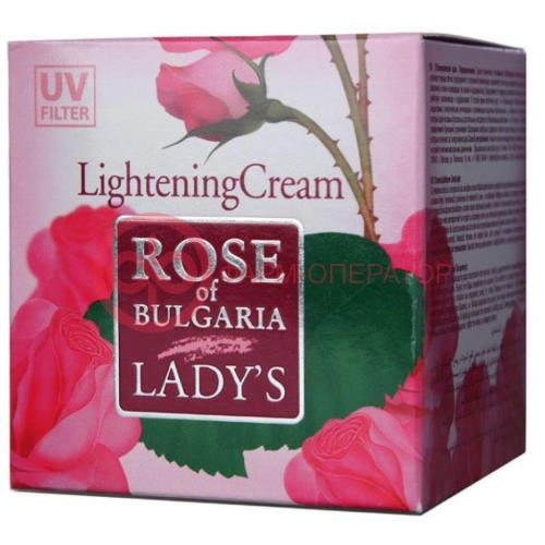 РОУЗ ОФ БОЛГАРИЯ КРЕМ Д/ЛИЦА ОТБЕЛ. 50МЛ. [ROSE OF BULGARIA]