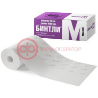 Бинтли-м бинт липкий проницаемый 15смх10м
