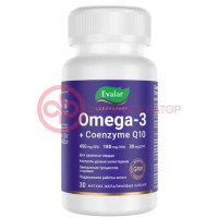 Эвалар омега-3 + коэнзим q10 капсулы №30