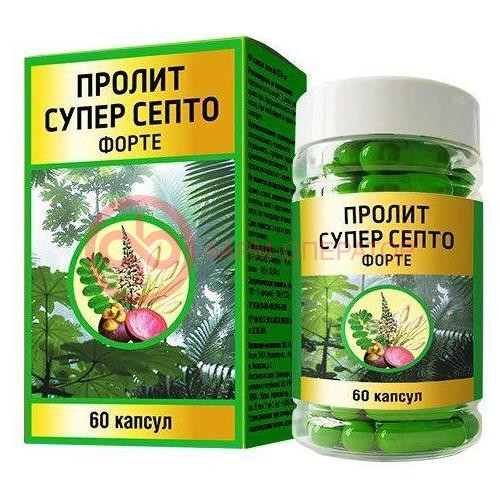 Пролит супер септо форте капсулы №60 Пролит супер септо форте капсулы №60