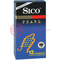 Сико презервативы №12 pearl точечн. рифление