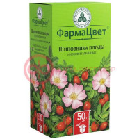 Шиповника плоды низковитаминные плоды цельные 50г