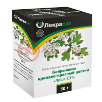 Боярышник кроваво-красный цветки измельченные 50г