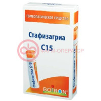 Стафизагриа c15 гранулы гомеопатические 4г монокомп препар растит происх