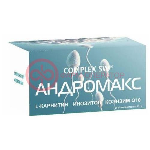 Андромакс комплекс sw порошок 10г №30 Андромакс комплекс sw порошок 10г №30