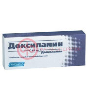 Доксиламин таблетки покрытые пленочной оболочкой 15мг №30