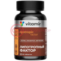 Витамир липотропный фактор таблетки 1440мг №90