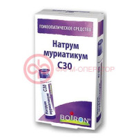 Натрум муриатикум с30 гранулы гомеопатические 4г монокомп препар минер-химич происх
