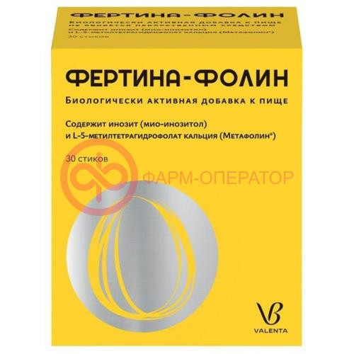 Фертина-фолин порошок №30 Фертина-фолин порошок №30