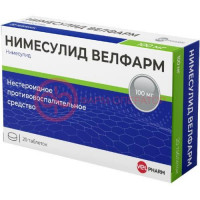 Нимесулид велфарм таблетки 100мг №20