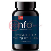 Норвегиан фиш оил омега-3 капсулы №120 ультима