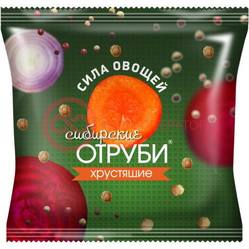 Сила овощей отруби хрустящие 100г сибирские