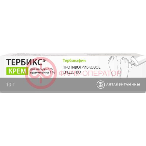 Тербикс крем для наружного применения 1% 10г Тербикс крем для наружного применения 1% 10г