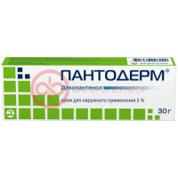 Пантодерм крем для наружного применения 5% 30г