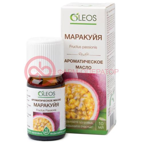 Олеос ароматическое масло 10мл маракуйя