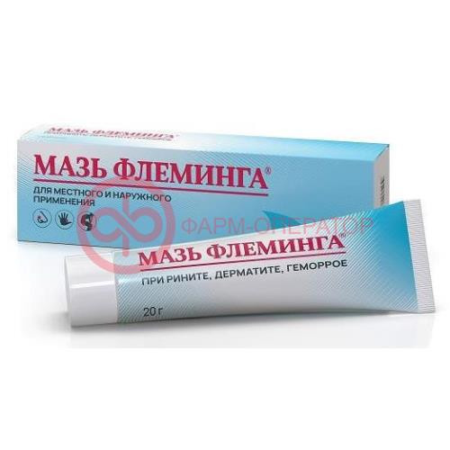 Флеминга мазь для местного и наружного применения гомеопатическая 20г Флеминга мазь для местного и наружного применения гомеопатическая 20г