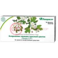 Боярышник кроваво-красный цветки цельные 1,5г №20