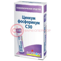 Цинкум фосфорикум с30 гранулы гомеопатические 4г монокомп препар минер-химич происх