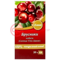 Фито-алтай брусника побеги фиточай 1.5г №20 бад