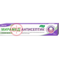 Мирамед эвалар зубная паста 75мл антисептик