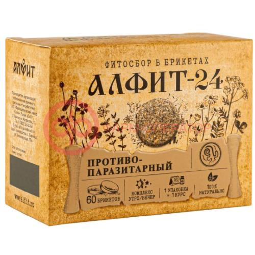 Алфит-24 противопаразитарный фитосбор 120г утренний/вечерний