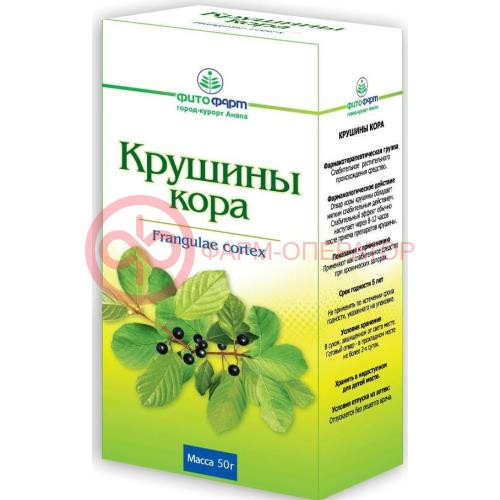 Крушины кора измельченная 50г