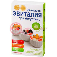 Эвиталия закваска д/йогуртниц 2г. №5 пак.