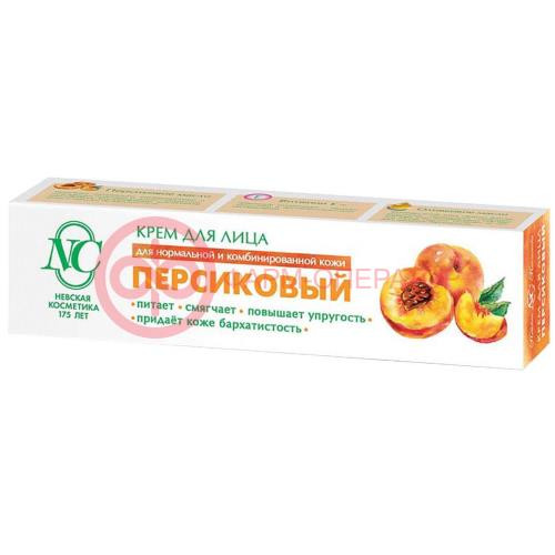 Невская косметика крем для лица 40мл персиковый д/норм. комб. кожи