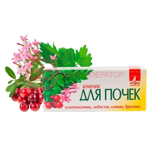 Биокор комплекс для почек драже 0.26г №40