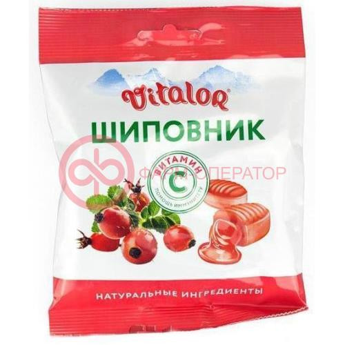 Виталор леденц.карамель шиповник + витамин с 60г. Виталор леденц.карамель шиповник + витамин с 60г.
