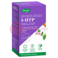 Эвалар 5-гидрокситриптофан (5-htp) комплекс капсулы 100мг 400мг №60