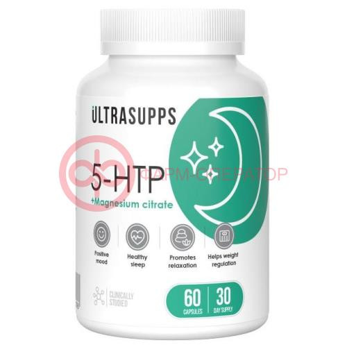 Ультрасаппс 5-htp капсулы №60 Ультрасаппс 5-htp капсулы №60