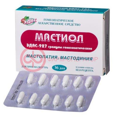 Мастиол эдас-927 гранулы гомеопатические №36 Мастиол эдас-927 гранулы гомеопатические №36